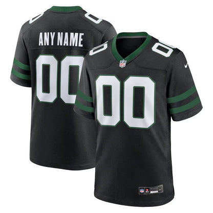 New York Jets - Camiseta personalizada alternativa Legacy de la NFL - Negra