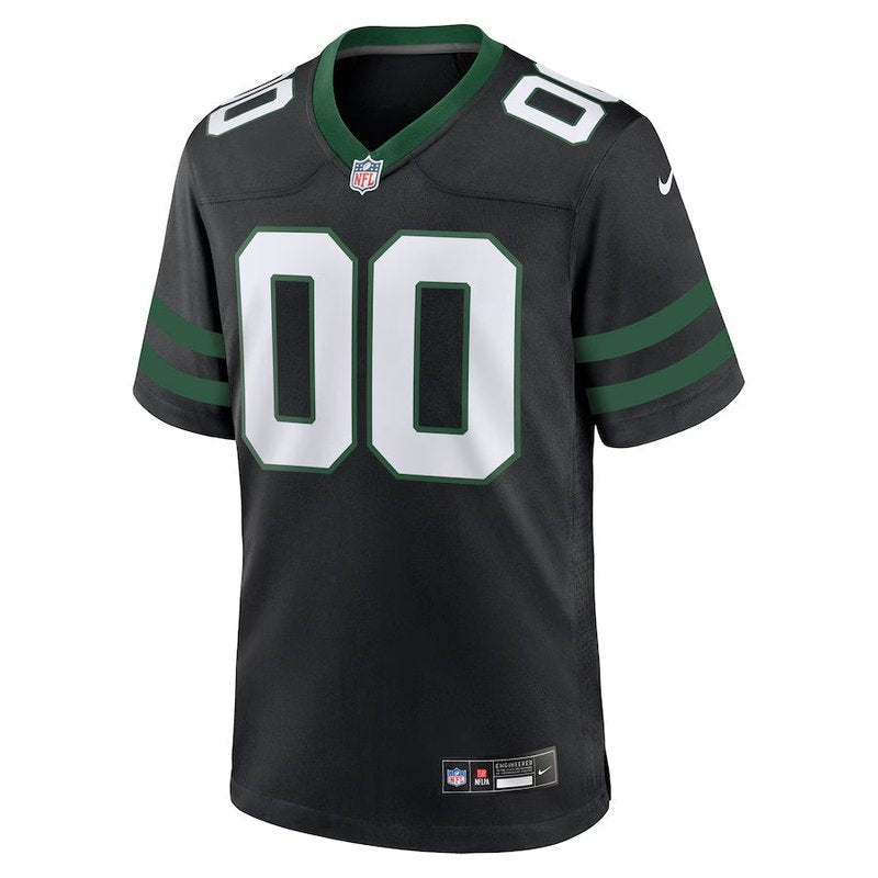 New York Jets - Camiseta personalizada alternativa Legacy de la NFL - Negra