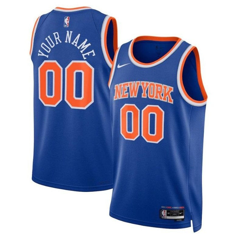 Camiseta unisex de la NBA de los New York Knicks 2023 - Azul - Edición Icon