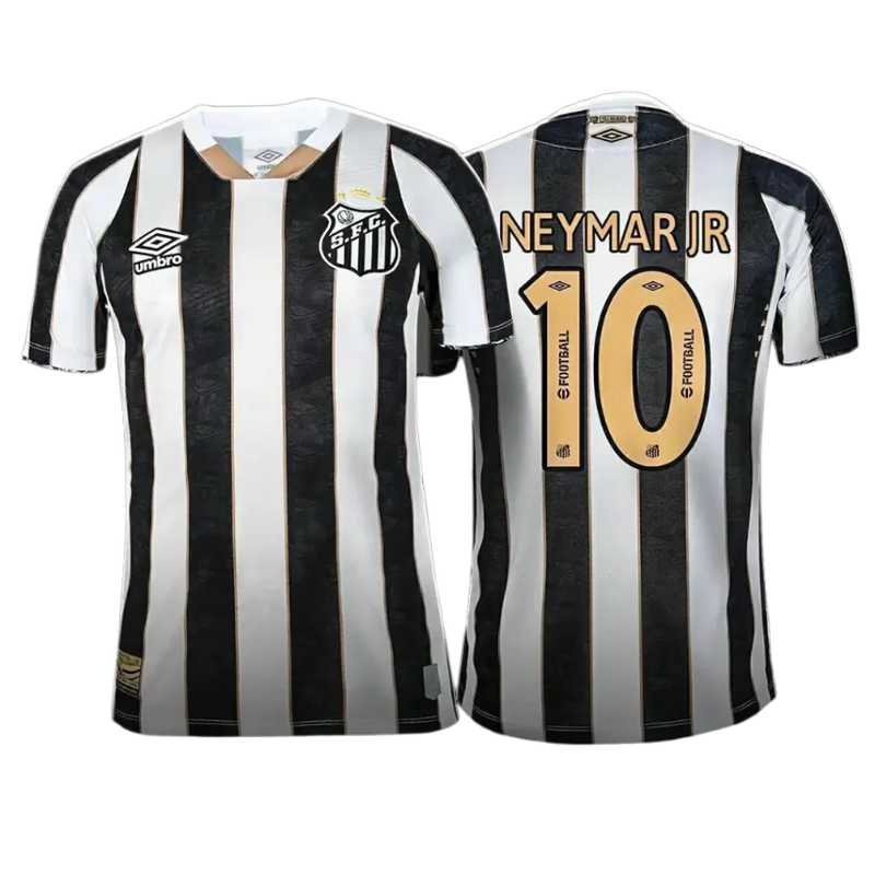 Neymar Jr. - Camiseta visitante del Santos 24/25 II - Versión para aficionados