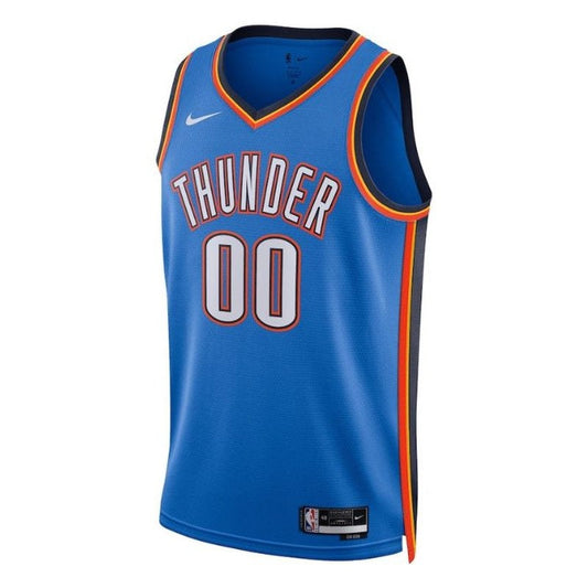 Camiseta unisex de la NBA Oklahoma City Thunder 2023 - Azul - Edición Icon