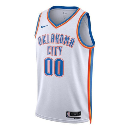 Camiseta unisex de la NBA Oklahoma City Thunder 2023 blanca - Edición Asociación