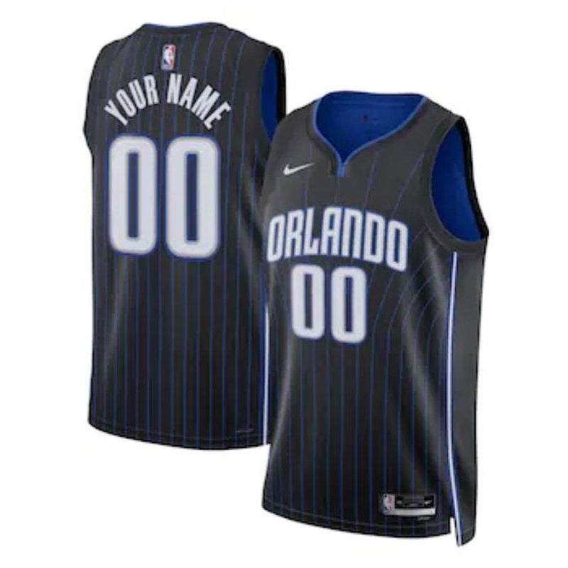 Camiseta unisex de la NBA Orlando Magic 2023, negra - Edición Icon