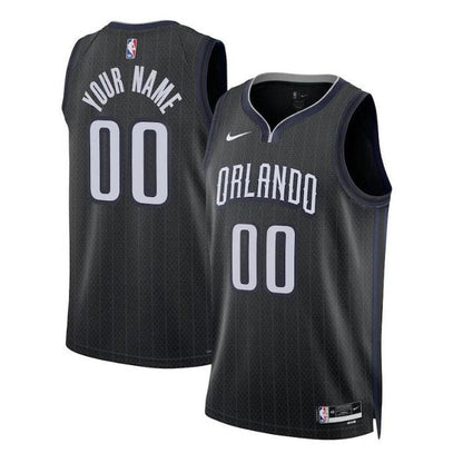 Camiseta unisex de la NBA Orlando Magic 2023 - Edición Ciudad - Negra