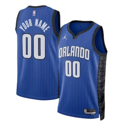 Camiseta unisex de la NBA 2023 de Orlando Magic - Edición Statement - Azul