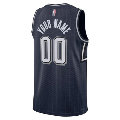 Camiseta unisex de la NBA Orlando Magic 23/24 - Azul marino - Edición Ciudad