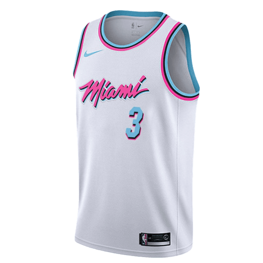 Edición Nike de Dwyane Wade de los Miami Heat - Blanco 