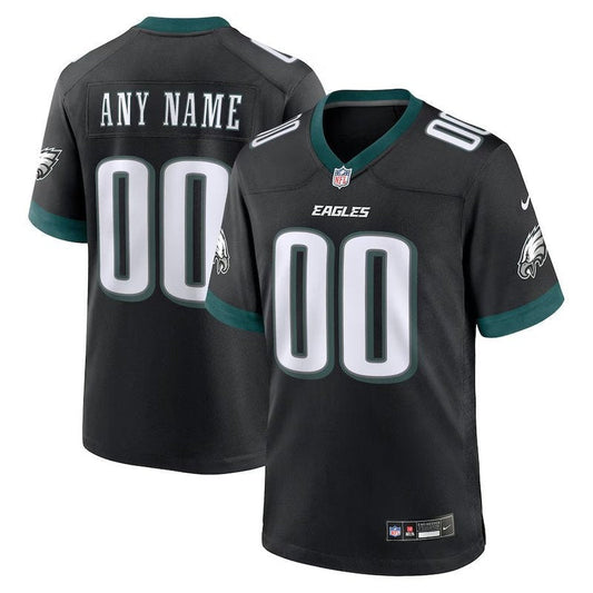 Philadelphia Eagles - Camiseta alternativa personalizada de la NFL - Negra