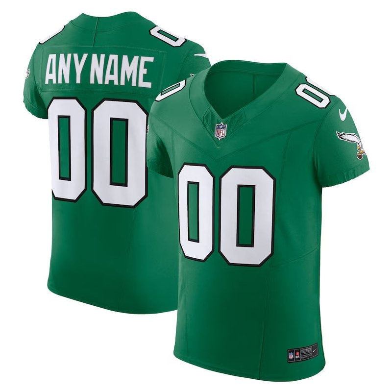 Philadelphia Eagles - Camiseta personalizada de la NFL Kelly 2nd Alternate - Verde