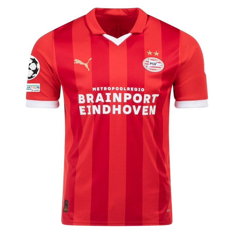 Camiseta local del PSV Eindhoven 23/24 UCL (versión para aficionados)