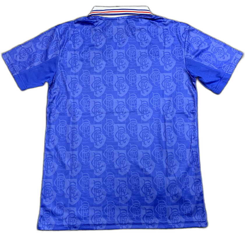 Camiseta local del Rangers FC 96/97 - Versión retro