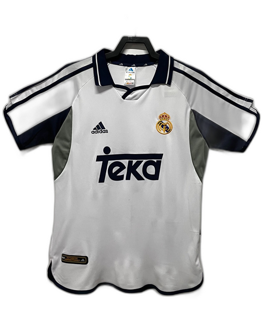 Camiseta local del Real Madrid 00/01 - Versión retro