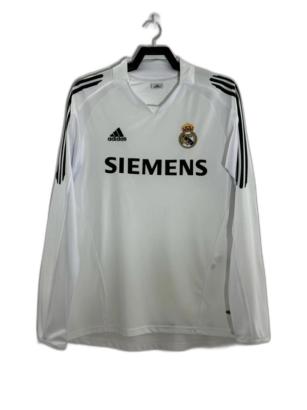 Camiseta local del Real Madrid 05/06 I - Versión retro de manga larga