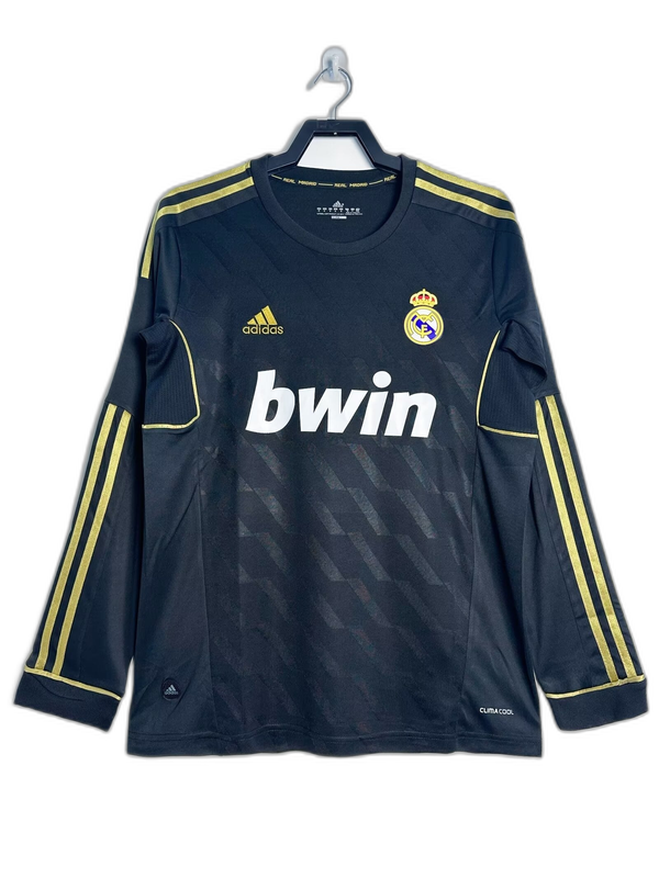 Camiseta de manga larga de visitante del Real Madrid 11/12 II - Versión retro