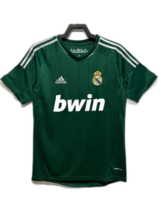 Camiseta de la tercera equipación del Real Madrid 12/13 - Versión retro