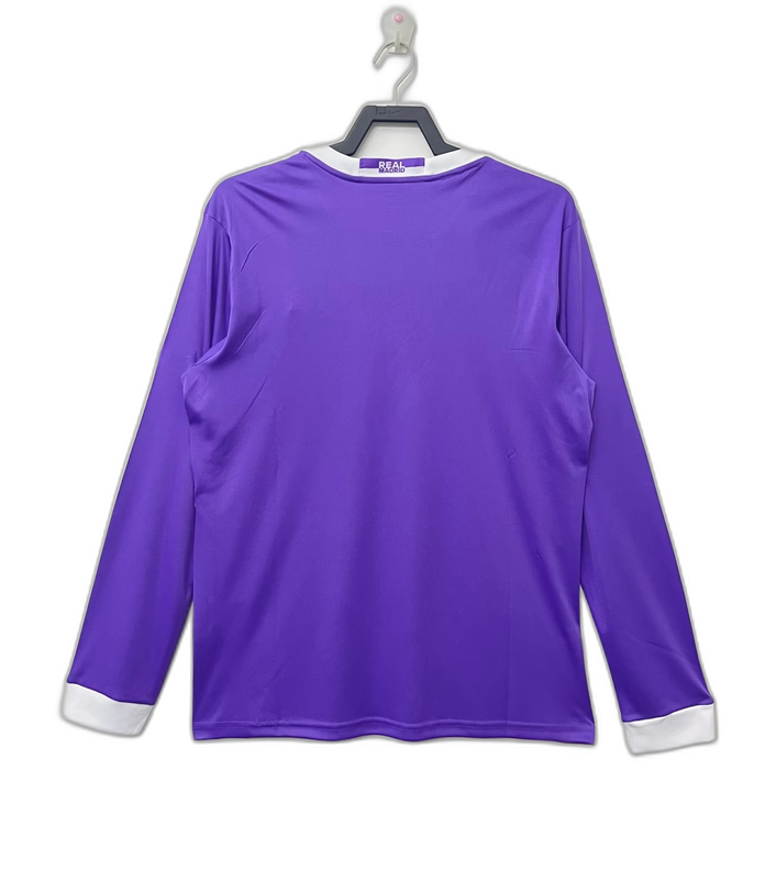 Camiseta de visitante del Real Madrid 16/17 II - Versión retro de manga larga