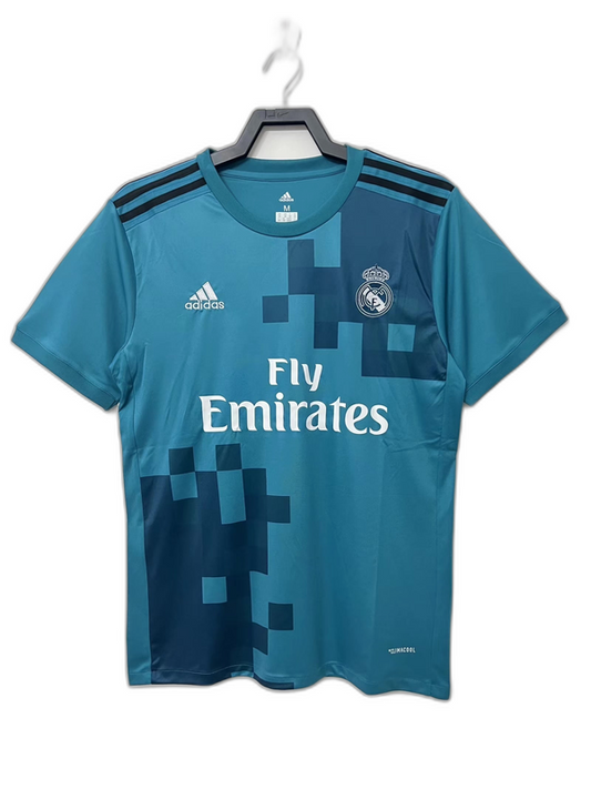 Camiseta de la tercera equipación del Real Madrid 17/18 - Versión retro
