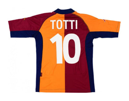 Kit ASR Bambino Retro Totti #10 2001/02