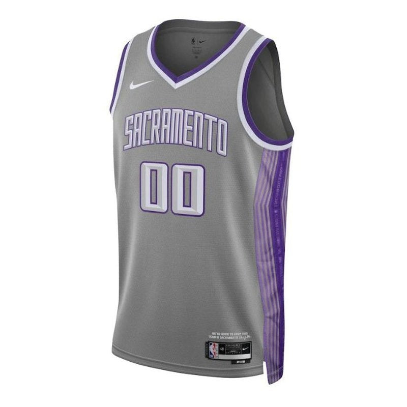 Camiseta unisex de la NBA de los Sacramento Kings 2023 - Edición City - Negra