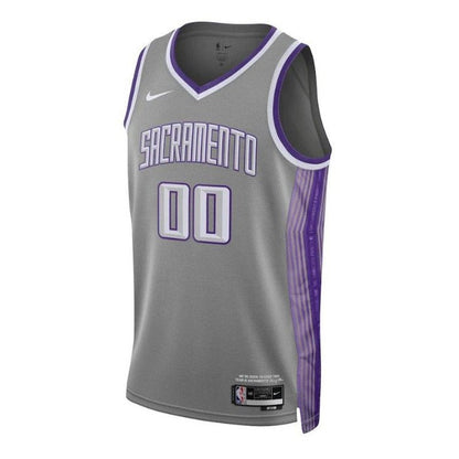 Camiseta unisex de la NBA de los Sacramento Kings 2023 - Edición City - Negra