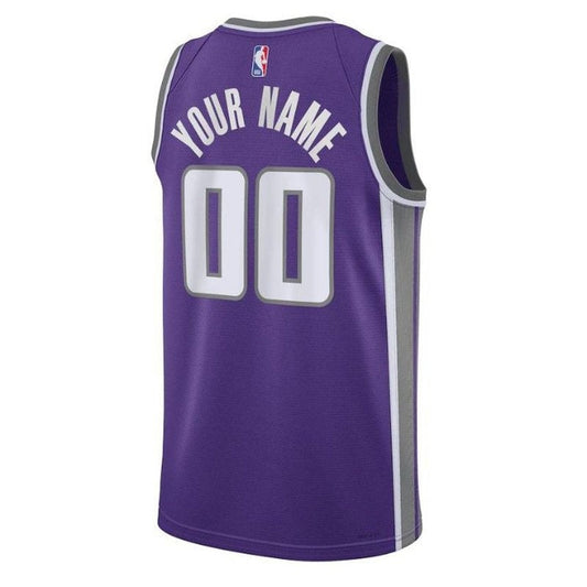 Camiseta unisex de la NBA de los Sacramento Kings 2023, morada - Edición Icon