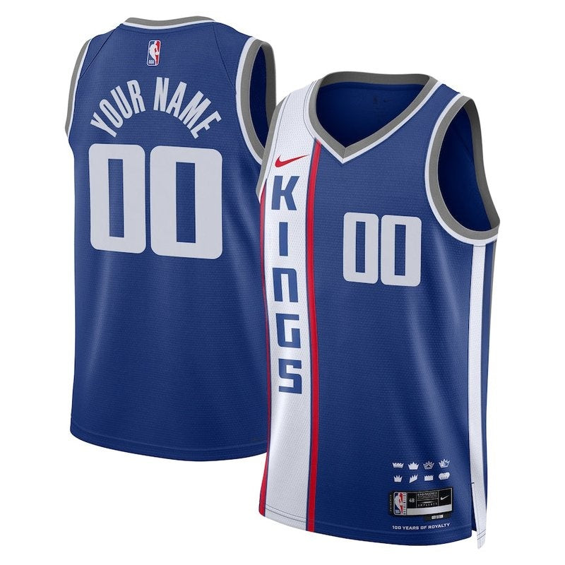 Camiseta NBA unisex Sacramento Kings 23/24 - Azul - Edición Ciudad