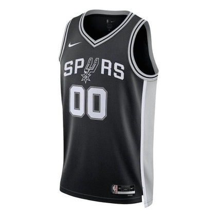 Camiseta unisex de la NBA San Antonio Spurs 2023 negra - Edición Icon