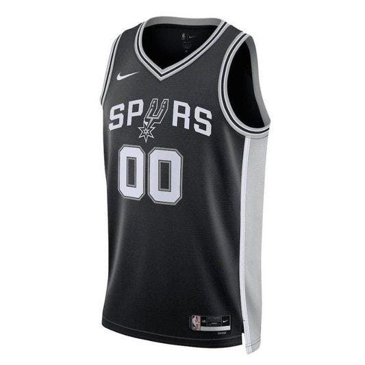 Camiseta unisex de la NBA San Antonio Spurs 2023 negra - Edición Icon