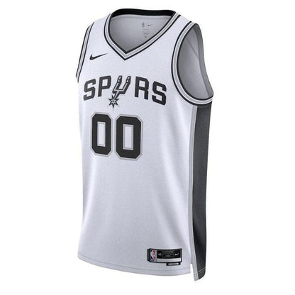 Camiseta unisex blanca de la NBA de los San Antonio Spurs 2023 (edición de la asociación)