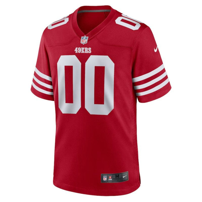 Camiseta personalizada de la NFL de los San Francisco 49ers - Escarlata