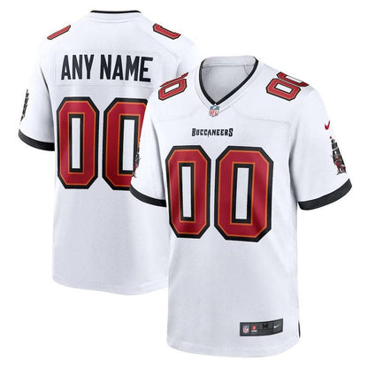 Camiseta personalizada de la NFL de los Tampa Bay Buccaneers - Blanca