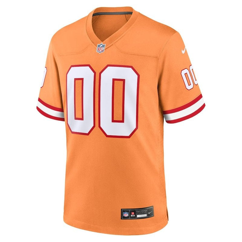 Tampa Bay Buccaneers - Camiseta retro personalizada de la NFL - Naranja