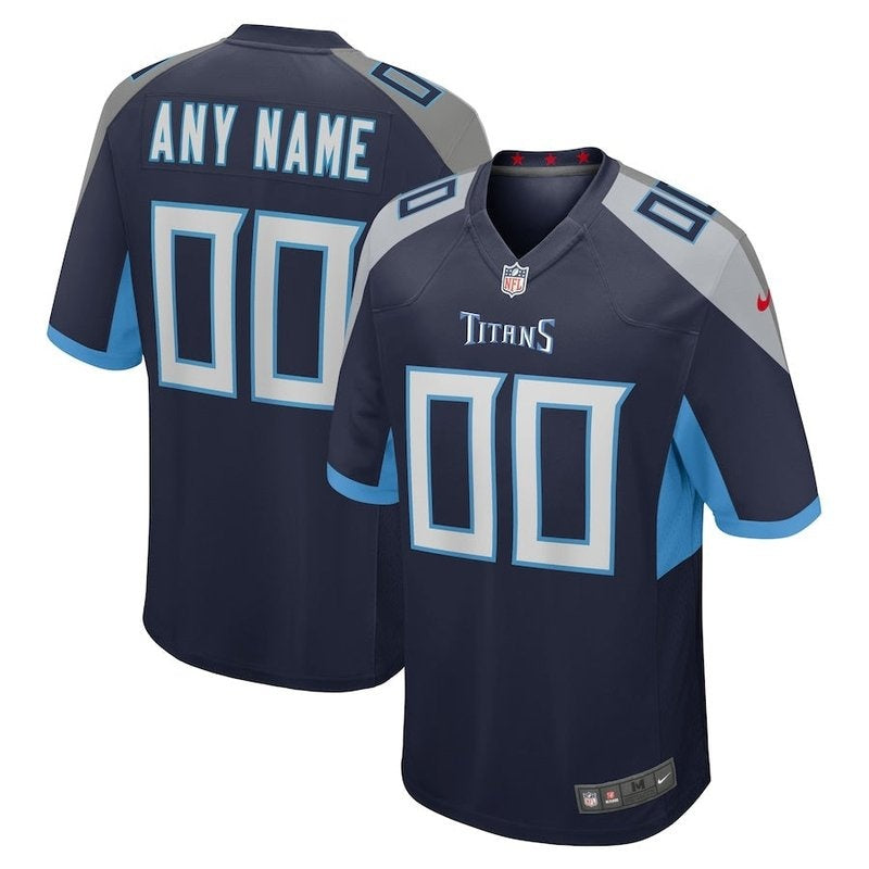 Tennessee Titans - Camiseta personalizada de la NFL - Azul marino