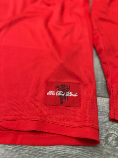 Manchester United 07/08 I Home Jersey - Long Sleeve Retro Version