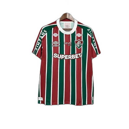 Camiseta de local del Fluminense 25/26 - Todos los patrocinadores - Versión para aficionados