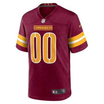 Washington Commanders - Camiseta personalizada de la NFL color burdeos