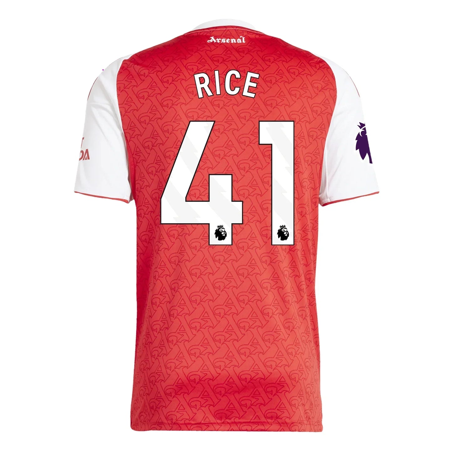 Declan Rice - Camiseta local del Arsenal 25/26 (versión para aficionados)