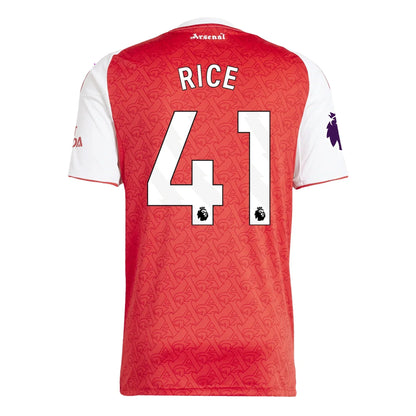 Declan Rice - Camiseta local del Arsenal 25/26 (versión para aficionados)
