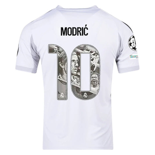 Modrić - Camiseta Real Madrid 25/26 I Local - Conmemorativa - Versión Fan