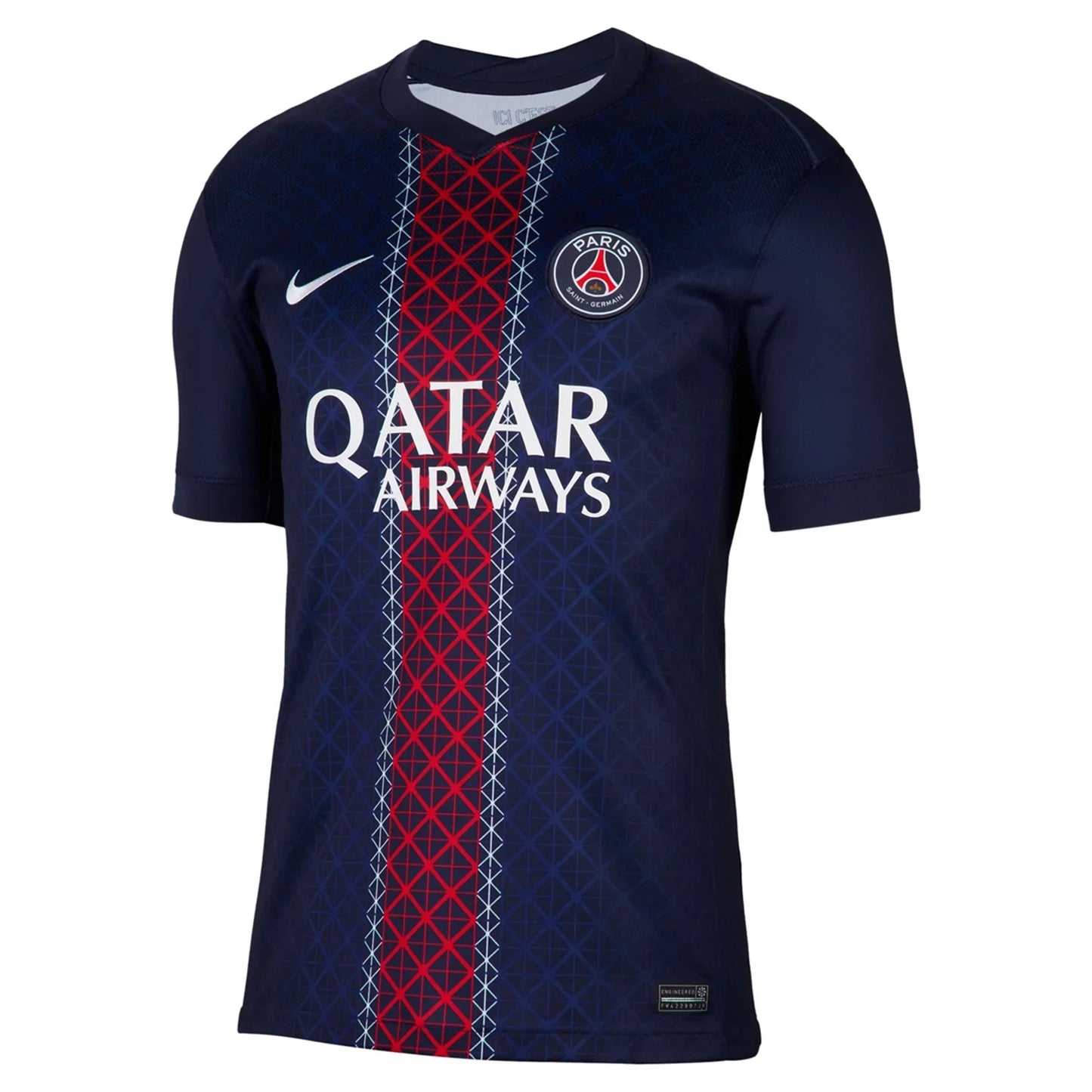 Camiseta local del Paris Saint-Germain (PSG) 25/26 - Versión para aficionados