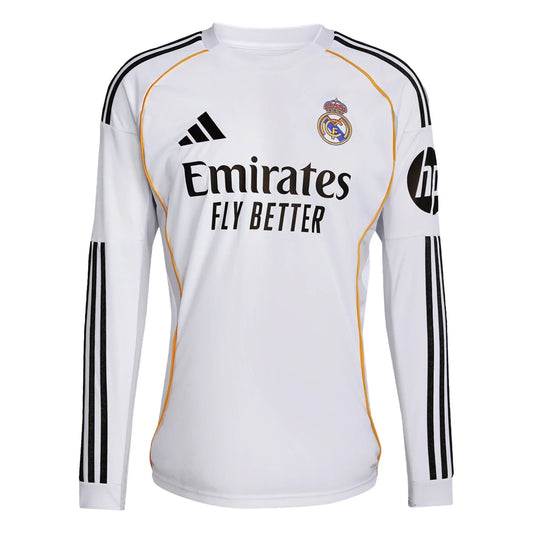 Camiseta local del Real Madrid 25/26 - Manga larga