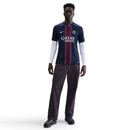 Camiseta local del Paris Saint-Germain (PSG) 25/26 - Versión para aficionados