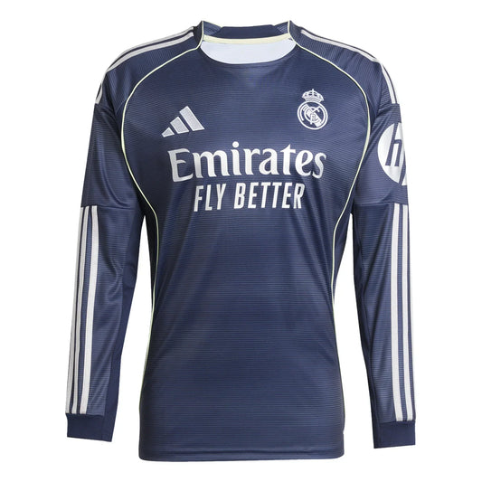 Camiseta visitante del Real Madrid 25/26 II - Manga larga