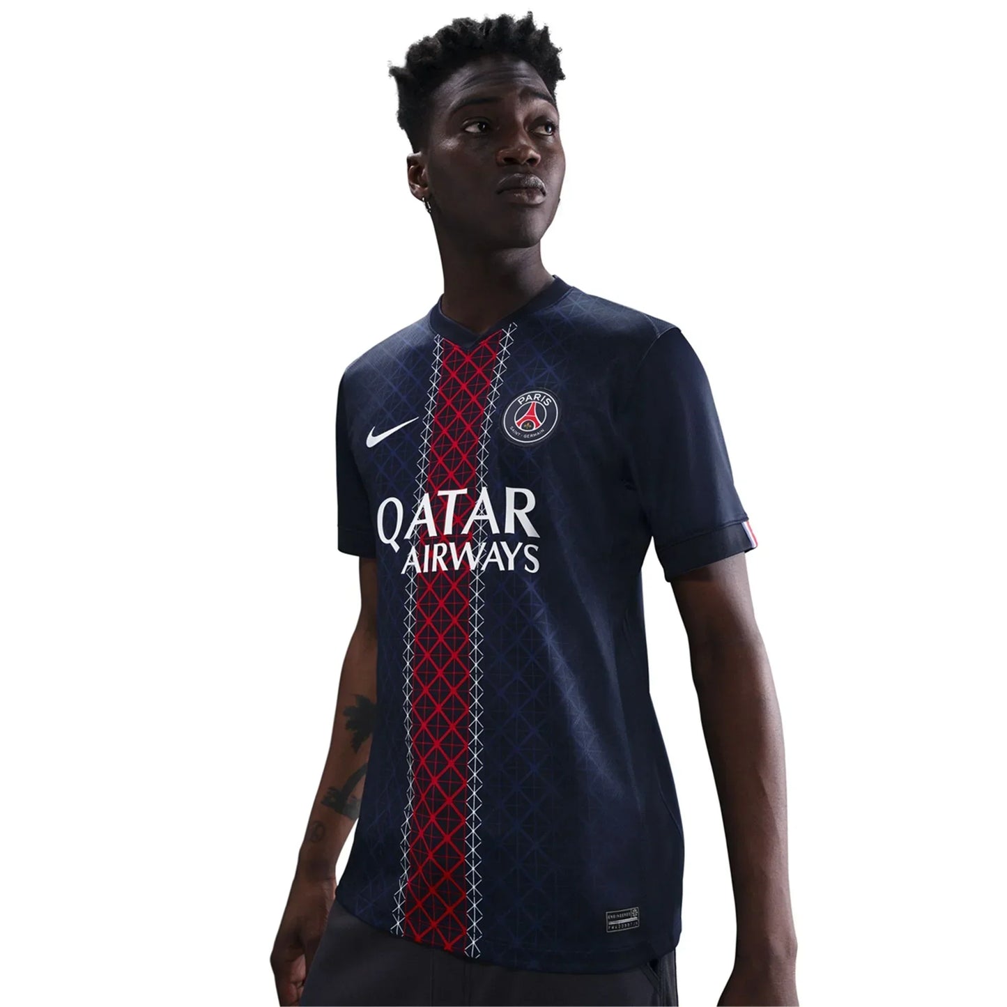Camiseta local del Paris Saint-Germain (PSG) 25/26 - Versión para aficionados