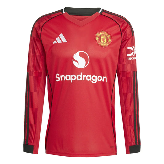 Manchester United 25/26 I Home Jersey - Long Sleeve
